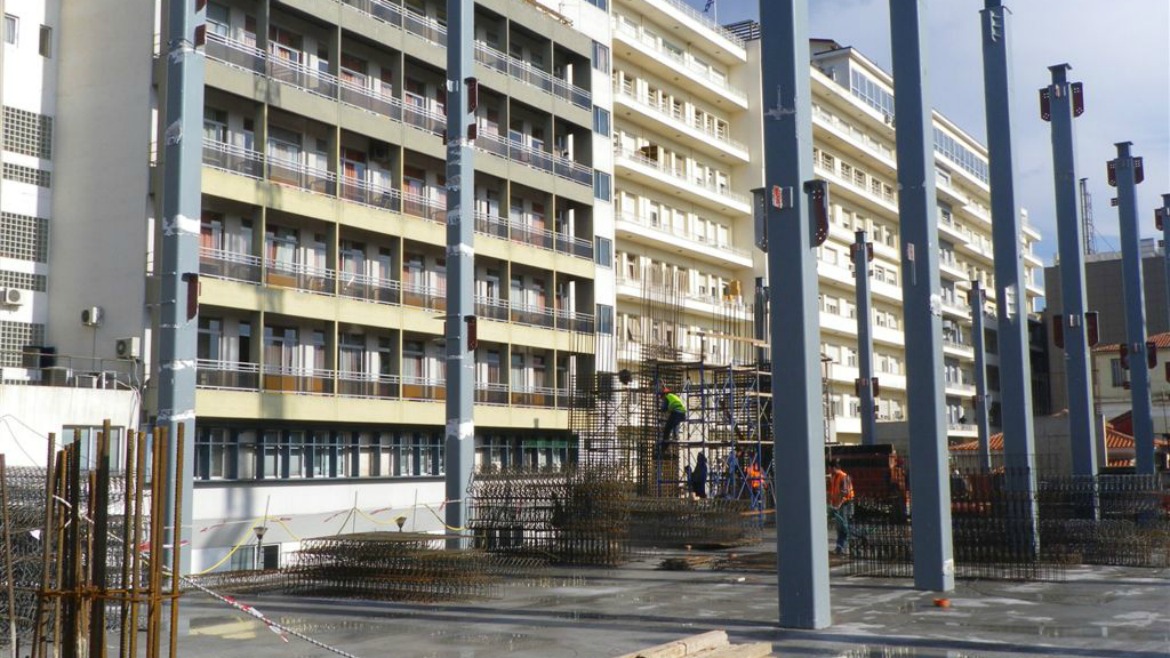 NEW WING FOR SURGERIES AND AUXILIARY USES AT EVAGGELISMOS HOSPITAL, ATHENS