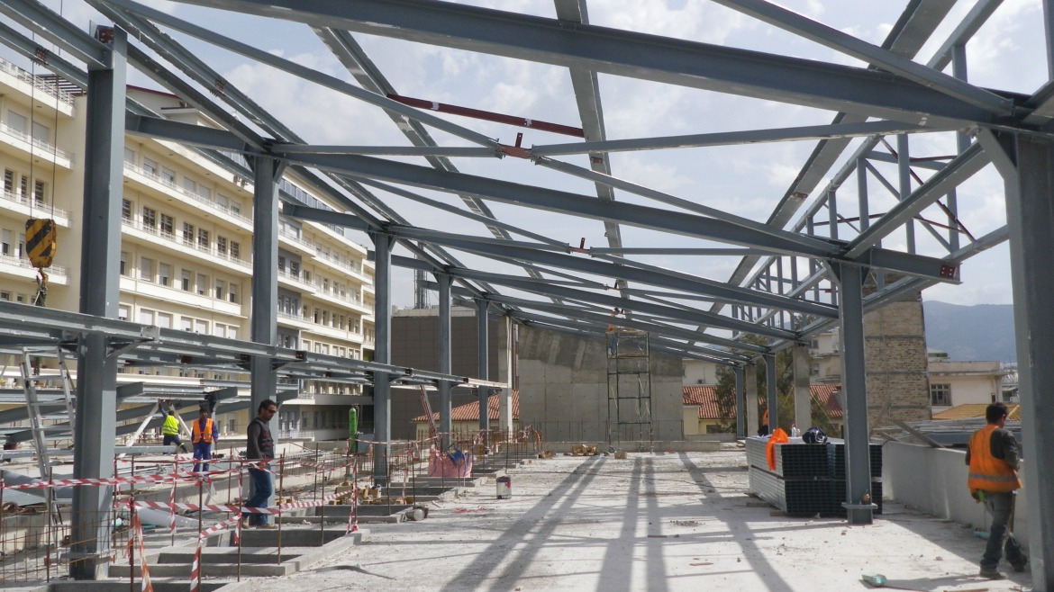 NEW WING FOR SURGERIES AND AUXILIARY USES AT EVAGGELISMOS HOSPITAL, ATHENS