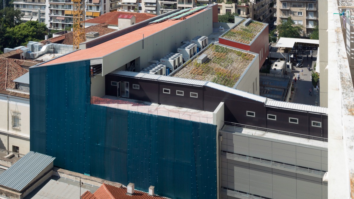 NEW WING FOR SURGERIES AND AUXILIARY USES AT EVAGGELISMOS HOSPITAL, ATHENS