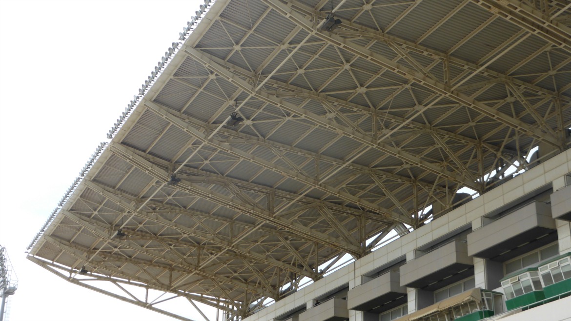 GRANDSTAND IN MARKOPOULO HORSE RACECOURSE - INSPECTION OF THE CONDITION OF THE EXISTING PROTECTIVE PAINT SYSTEM GRANDSTAND IN MARKOPOULO HORSE RACECOURSE - INSPECTION OF THE CONDITION OF THE EXISTING PROTECTIVE PAINT SYSTEM