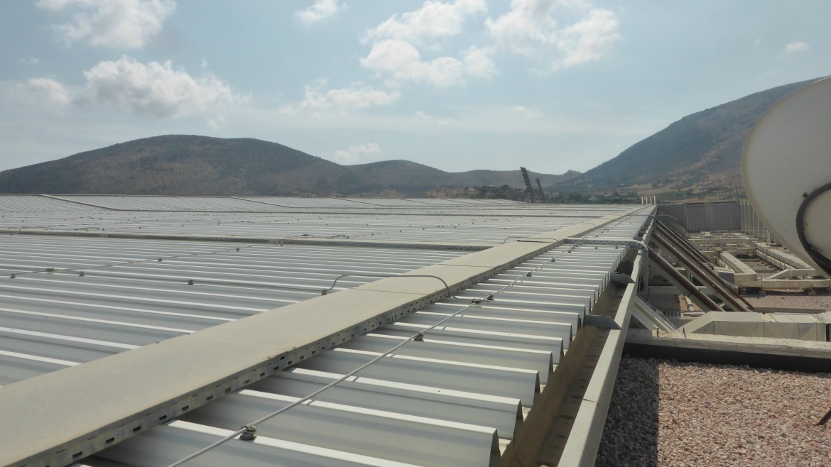 GRANDSTAND IN MARKOPOULO HORSE RACECOURSE - INSPECTION OF THE CONDITION OF THE EXISTING PROTECTIVE PAINT SYSTEM GRANDSTAND IN MARKOPOULO HORSE RACECOURSE - INSPECTION OF THE CONDITION OF THE EXISTING PROTECTIVE PAINT SYSTEM