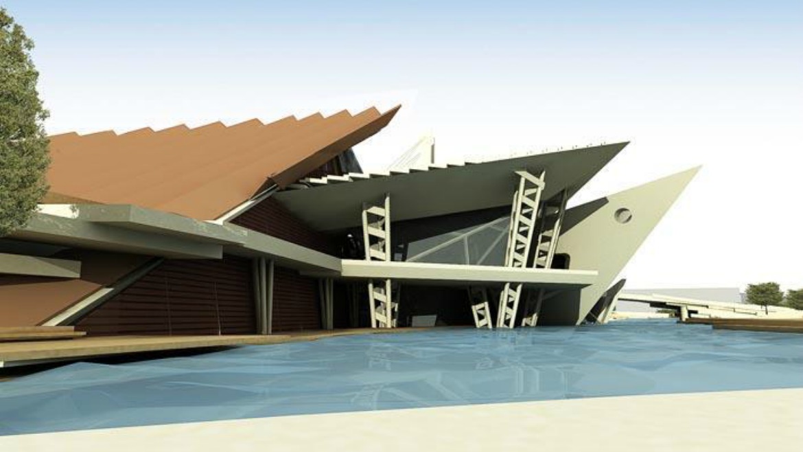 FOUNDATION OF THE HELLENIC WORLD - BUILDING COMPLEX OF YOUTH MUSEUM, ARTS CENTER, INTERACTIVE MEDIA CENTER, ETC. AND RETAINING DESIGN FOR THE WHOLE PROJECT