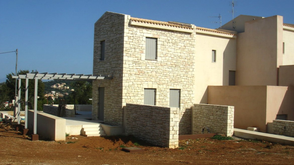 TWO-STOREY RESIDENCES IN CORFU ISLAND