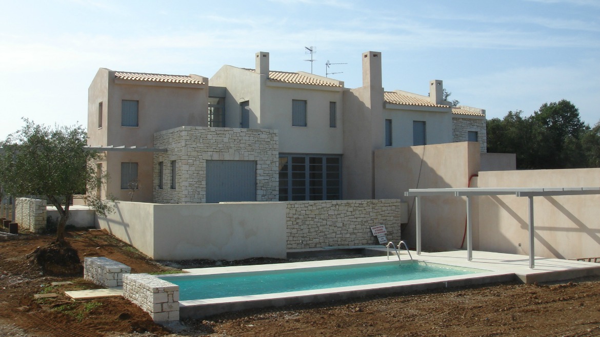 TWO-STOREY RESIDENCES IN CORFU ISLAND
