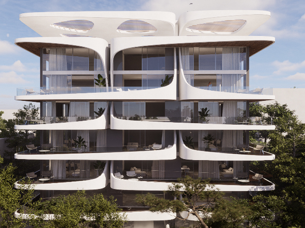 Εξαώροφο κτίριο κατοικιών στη Γλυφάδα Εξαώροφο κτίριο κατοικιών στη Γλυφάδα