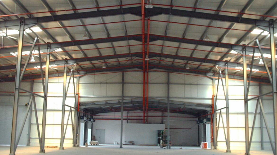 PLASTIC INDUSTRY RAW MATERIALS STORAGE HOUSE IN THE INDUSTRIAL AREA OF THESSALONIKI - OFFICE BUILDING PLASTIC INDUSTRY RAW MATERIALS STORAGE HOUSE IN THE INDUSTRIAL AREA OF THESSALONIKI - OFFICE BUILDING