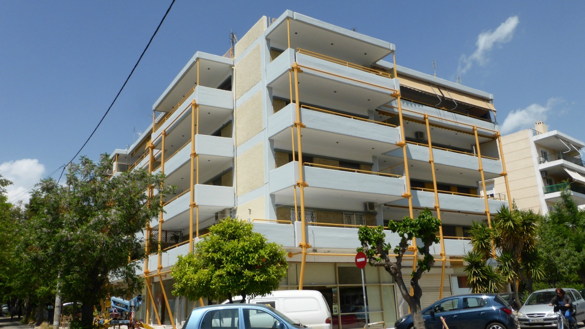 LOCAL STRENGTHENING OF Α FIVE-STOREY RESIDENTIAL BUILDING IN MAROUSSI, ATTIKI LOCAL STRENGTHENING OF Α FIVE-STOREY RESIDENTIAL BUILDING IN MAROUSSI, ATTIKI