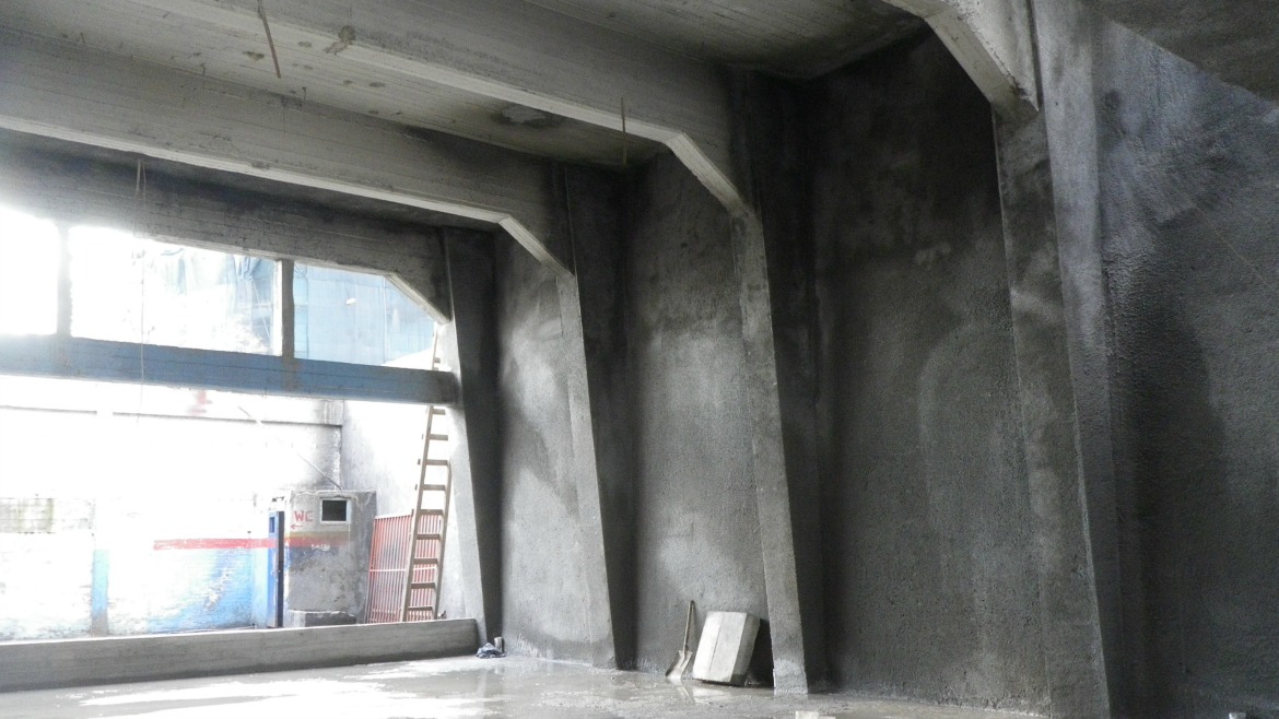 ADDITION OF 3 STORIES TO AN EXISTING SINGLE-STORY BUILDING IN GAZI, ATHENS