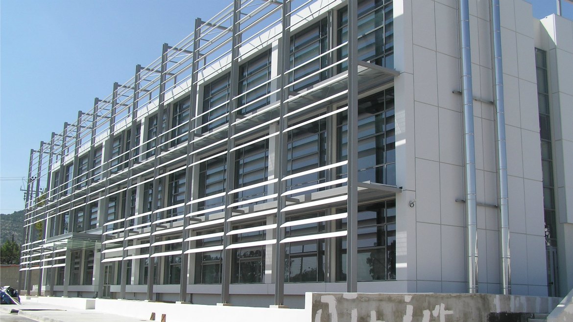 NEW HELLENIC ORGANIZATION OF TELECOMMUNICATIONS OFFICE AND LOGISTICS BUILDING IN PARNITHA, ATTIKI
